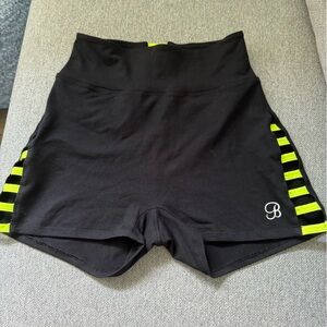 Bombshell Sportswear Cutout Shorts.